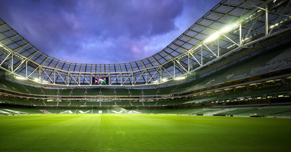 Aviva Stadium Sportslighting, Dublin 4