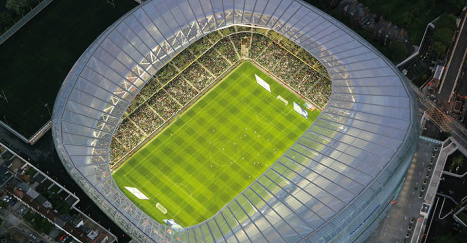 Aviva Stadium Sportslighting, Dublin 4