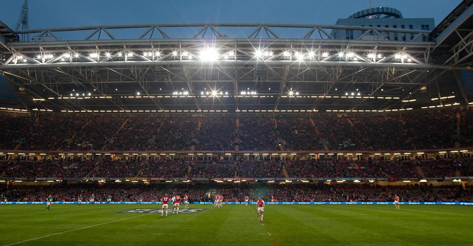 Millennium Stadium Sports Lighting, Cardiff, Wales