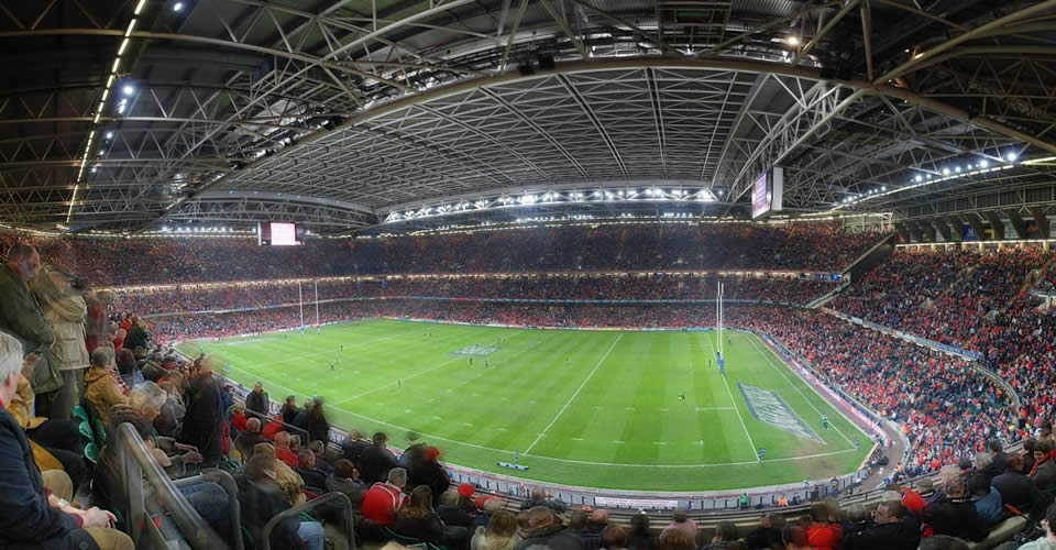 Millennium Stadium Sports Lighting, Cardiff, Wales