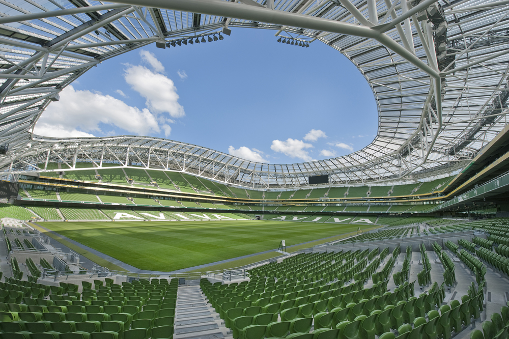 Aviva Stadium Sportslighting, Dublin 4