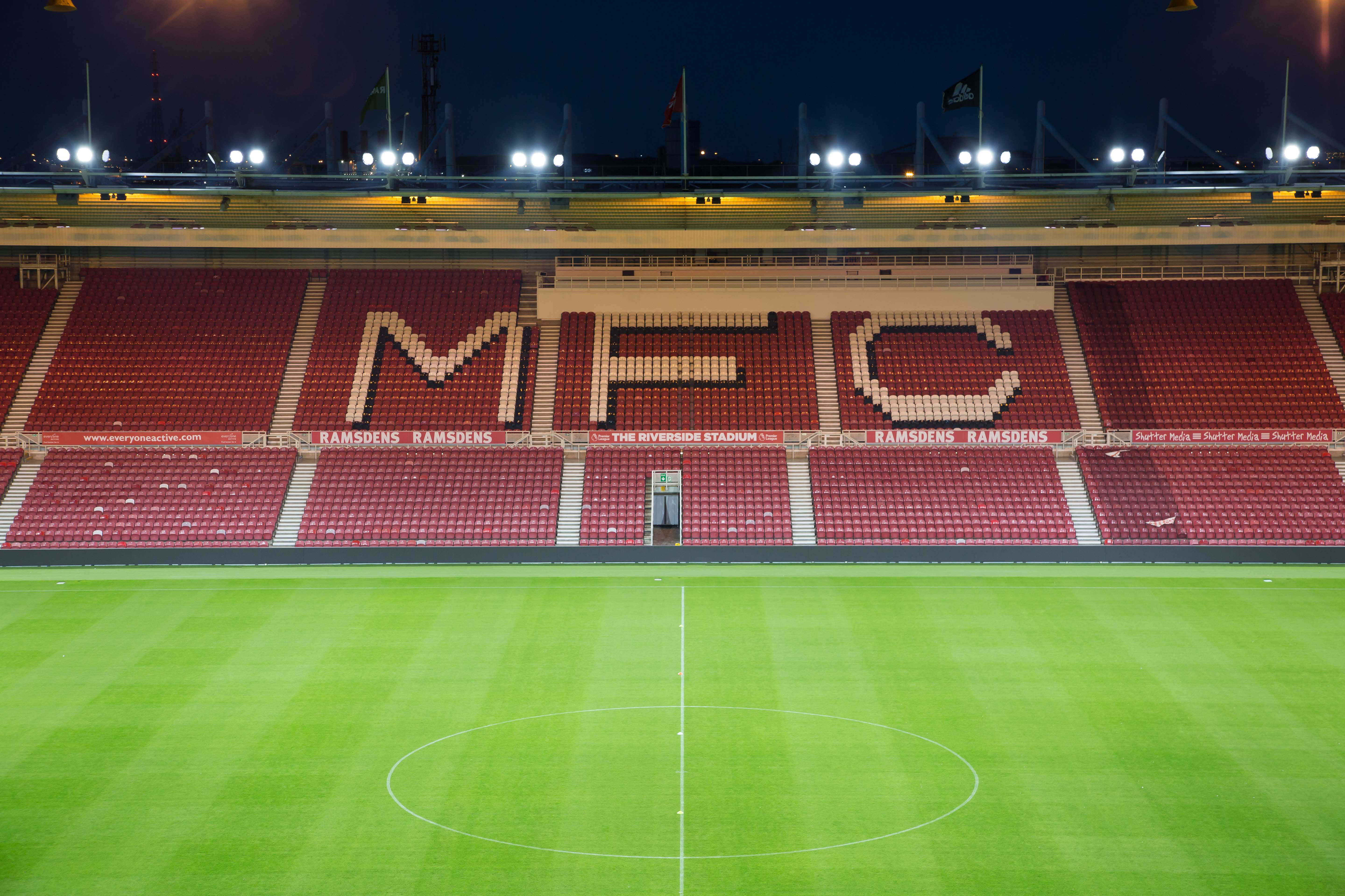 Riverside Stadium Middlesbrough McSherry Electrical Engineers