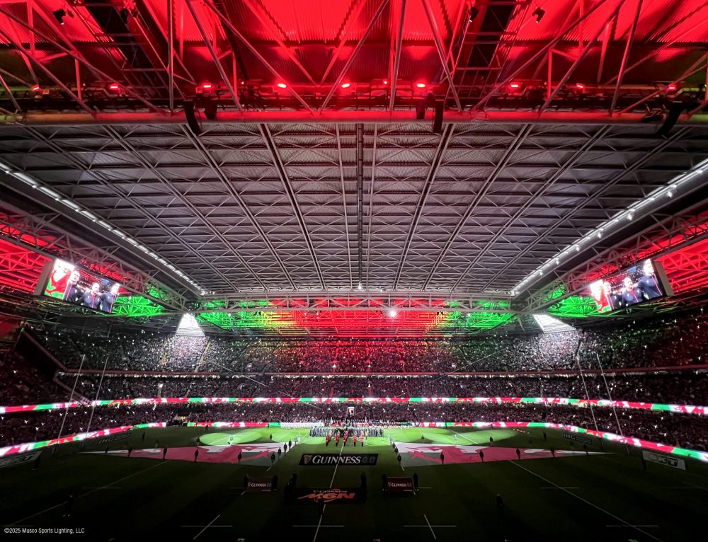 Principality Stadium – LED Sports Lighting, Cardiff, Wales